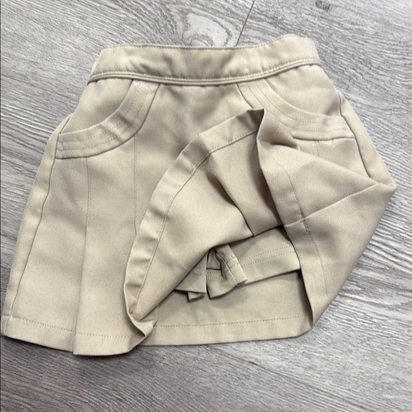 Nautica Kids Tan Skort - Picture 1 of 2